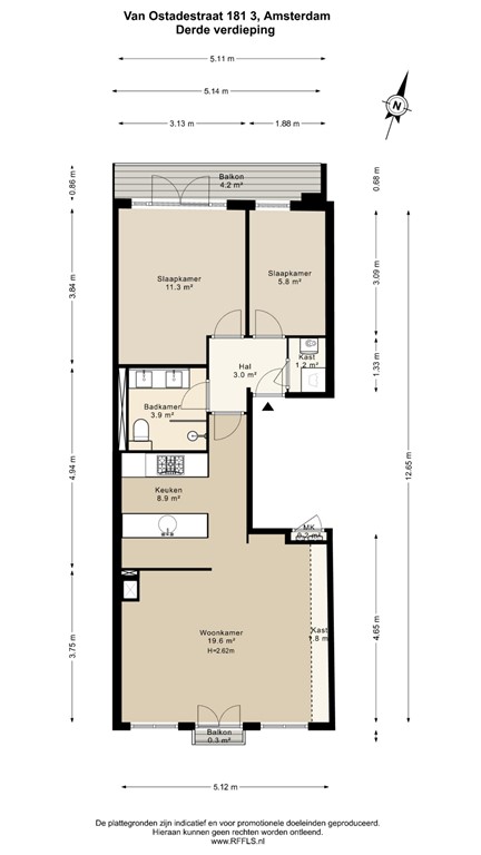 mediumsize floorplan